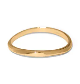 Cascade Rio Bangle in Gold
