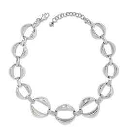 Meridian Classic Crescent Link Necklace