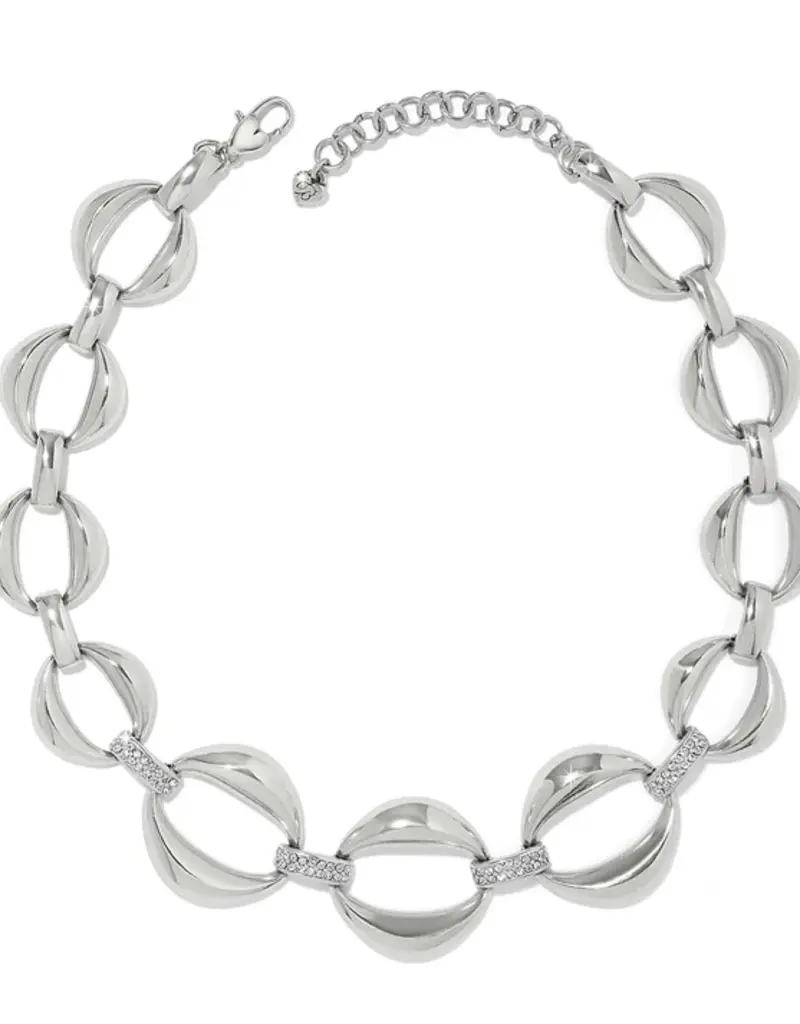 Meridian Classic Crescent Link Necklace