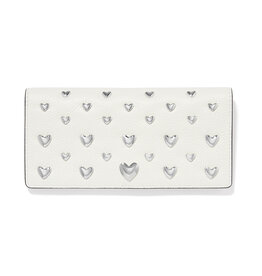 Brave Heart Slim Wallet in White