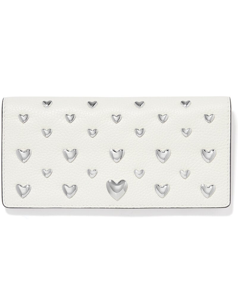 Brave Heart Slim Wallet in White