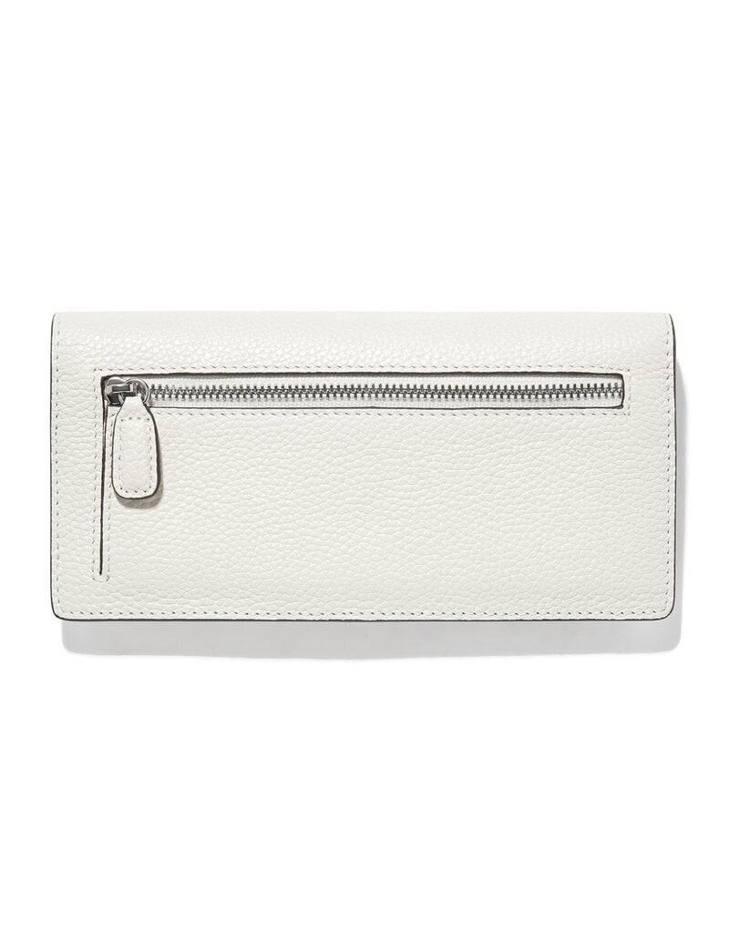Brave Heart Slim Wallet in White