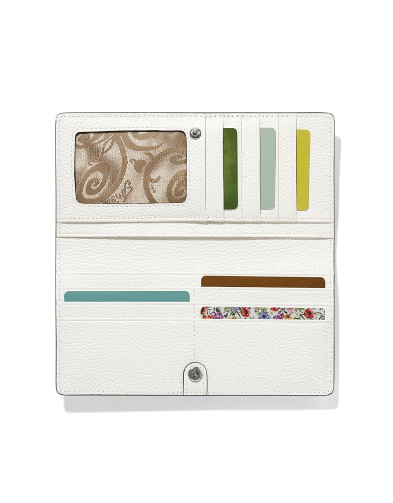 Brave Heart Slim Wallet in White