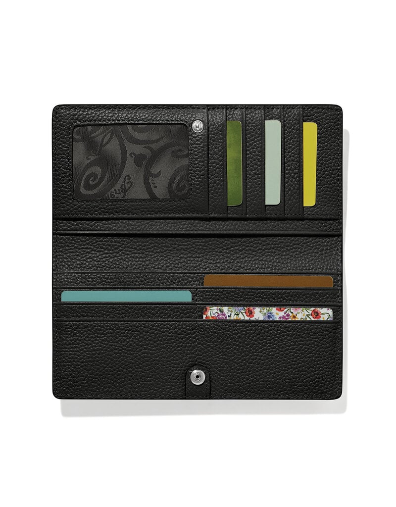 Brave Heart Slim wallet in Black