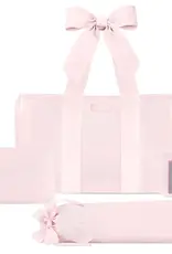 J.HOFFMAN'S Mahjong Jelly Tote Set in Ballet Pink Bow