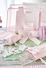 J.HOFFMAN'S Mahjong Jelly Tote Set in Ballet Pink Bow