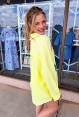 J.HOFFMAN'S Dockside Top in Yellow ONE SIZE