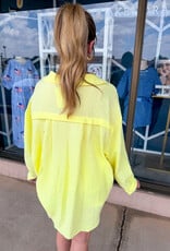 J.HOFFMAN'S Dockside Top in Yellow ONE SIZE