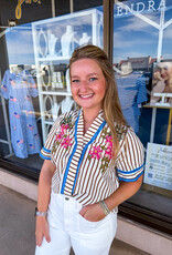 J.HOFFMAN'S Brooke Top in Brown