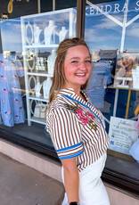 J.HOFFMAN'S Brooke Top in Brown