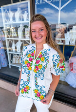 J.HOFFMAN'S Emmie Top in Cream