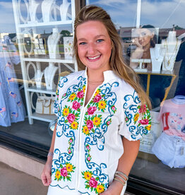 J.HOFFMAN'S Emmie Top in Cream