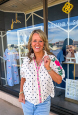J.HOFFMAN'S Grayce Top in Cream