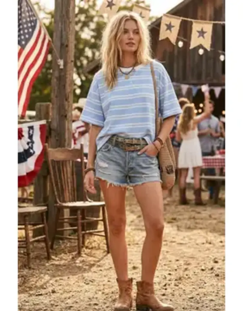 J.HOFFMAN'S Americana Tee