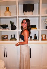 J.HOFFMAN'S Captured Dress- Oatmeal