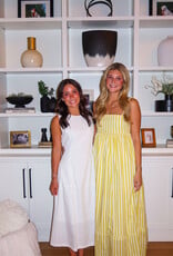 J.HOFFMAN'S Seabreeze Stripe Dress- Yellow