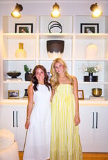 J.HOFFMAN'S Seabreeze Stripe Dress- Yellow