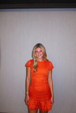 J.HOFFMAN'S Kayla Dress- Orange