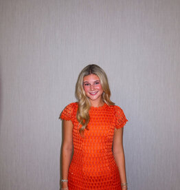 J.HOFFMAN'S Kayla Dress- Orange