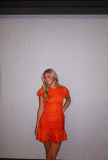 J.HOFFMAN'S Kayla Dress- Orange