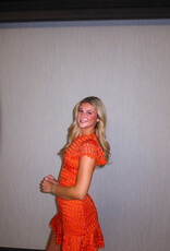 J.HOFFMAN'S Kayla Dress- Orange