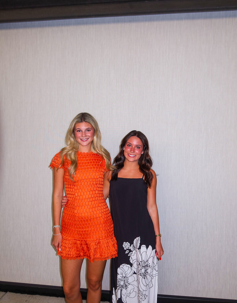 J.HOFFMAN'S Kayla Dress- Orange