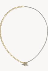KENDRA SCOTT Leighton Pearl Chain Necklace