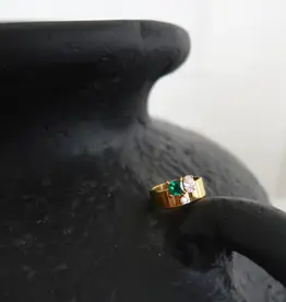 J.HOFFMAN'S Emerald Ring