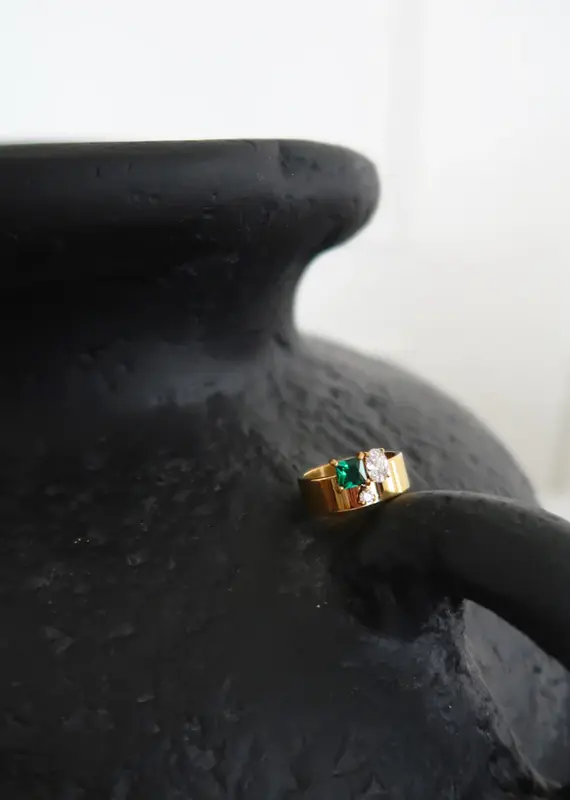 J.HOFFMAN'S Emerald Ring