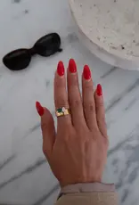 J.HOFFMAN'S Emerald Ring