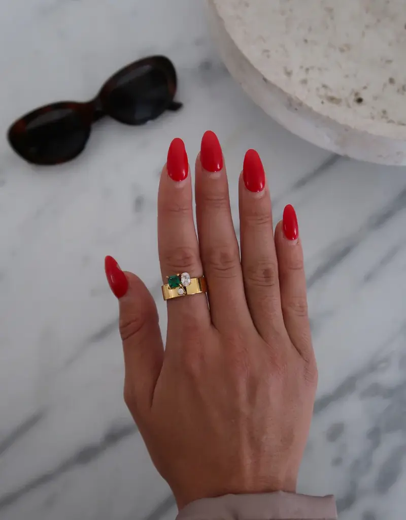 J.HOFFMAN'S Emerald Ring