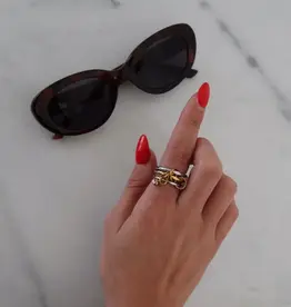 J.HOFFMAN'S Julia Two Tone Ring