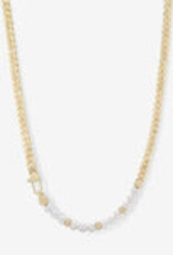 J.HOFFMAN'S Julian Loves Pearls Necklace in Gold
