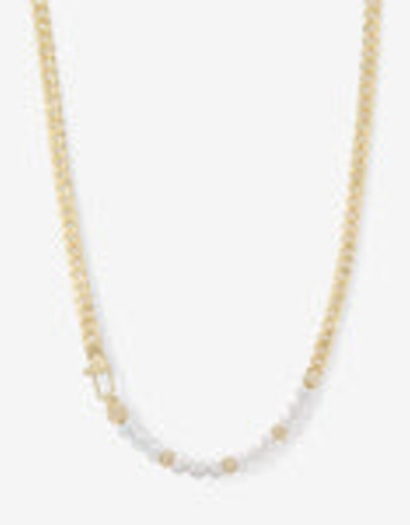 J.HOFFMAN'S Julian Loves Pearls Necklace in Gold