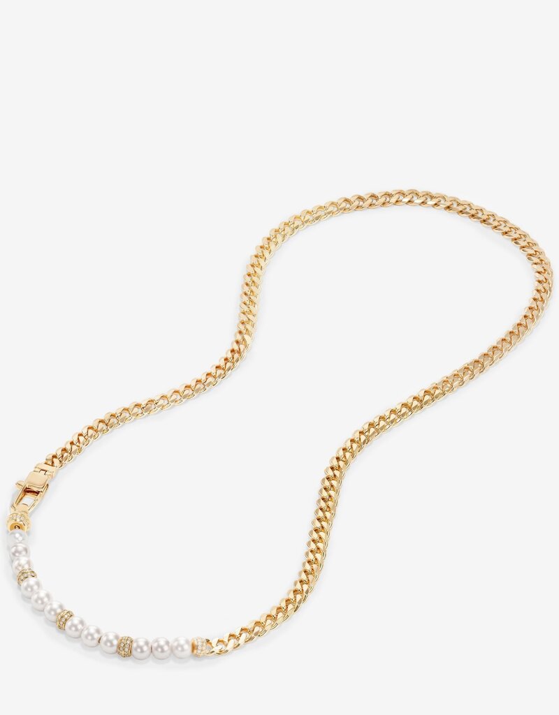 J.HOFFMAN'S Julian Loves Pearls Necklace in Gold