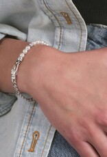 J.HOFFMAN'S Julian Loves Pearls Bracelet in Silver