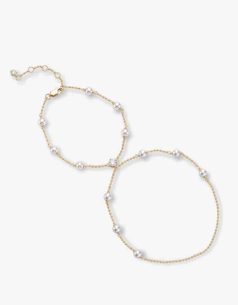 J.HOFFMAN'S Perfect Pearl Hand Chain