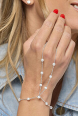 J.HOFFMAN'S Perfect Pearl Hand Chain