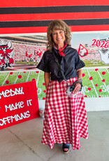 J.HOFFMAN'S Lucy Skirt- Red
