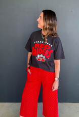 J.HOFFMAN'S Ruby Dot Wide Leg Lounge Pants