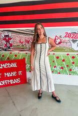 J.HOFFMAN'S Bandera Dress in Natural