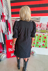 J.HOFFMAN'S Good Energy Dress- Black