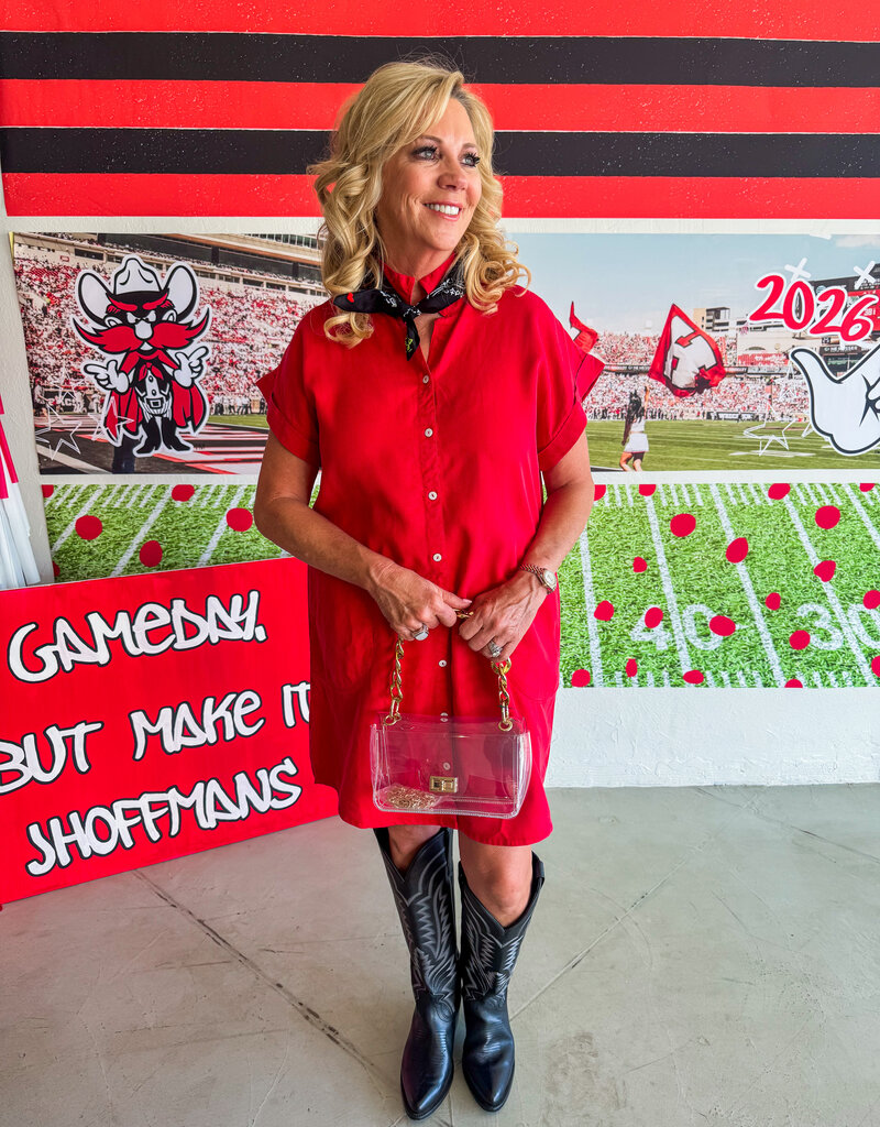 J.HOFFMAN'S Powder Dress- Red