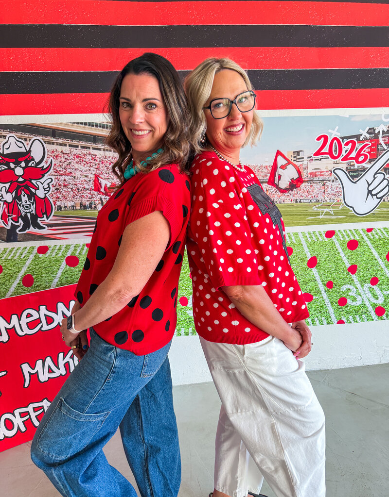 J.HOFFMAN'S Gameday Dots Top