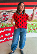 J.HOFFMAN'S Gameday Dots Top
