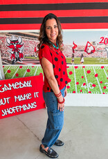 J.HOFFMAN'S Gameday Dots Top