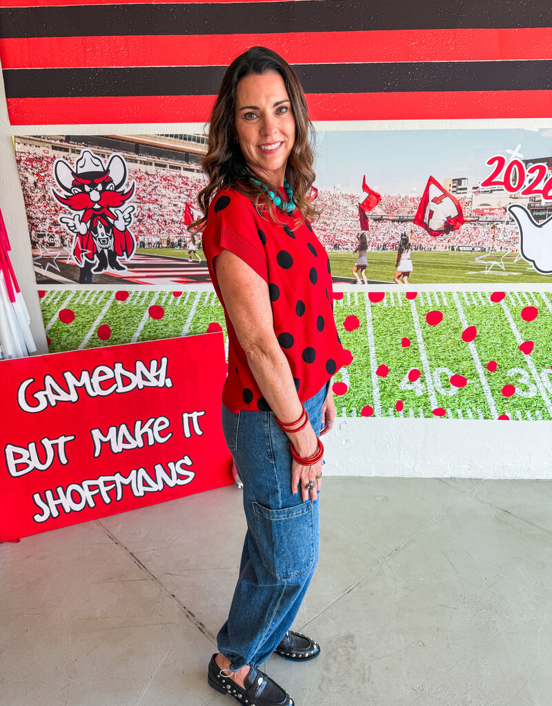 J.HOFFMAN'S Gameday Dots Top