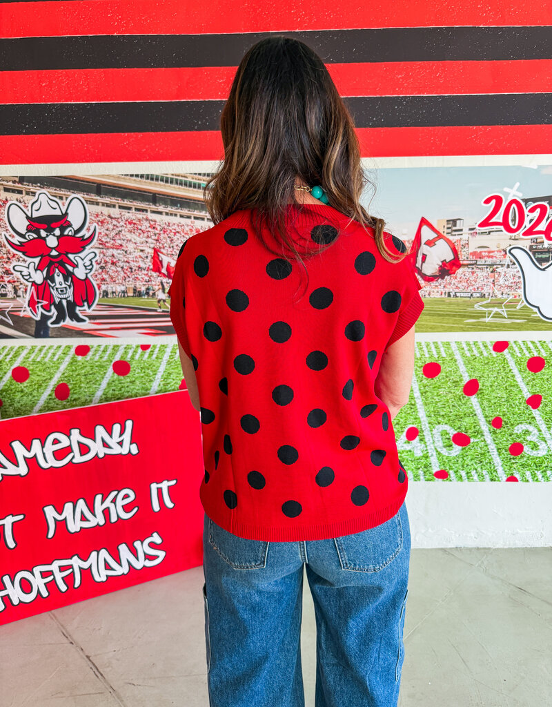 J.HOFFMAN'S Gameday Dots Top