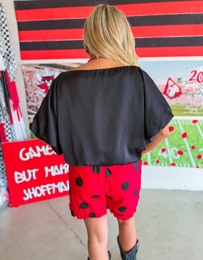 J.HOFFMAN'S Avalon Top in Black