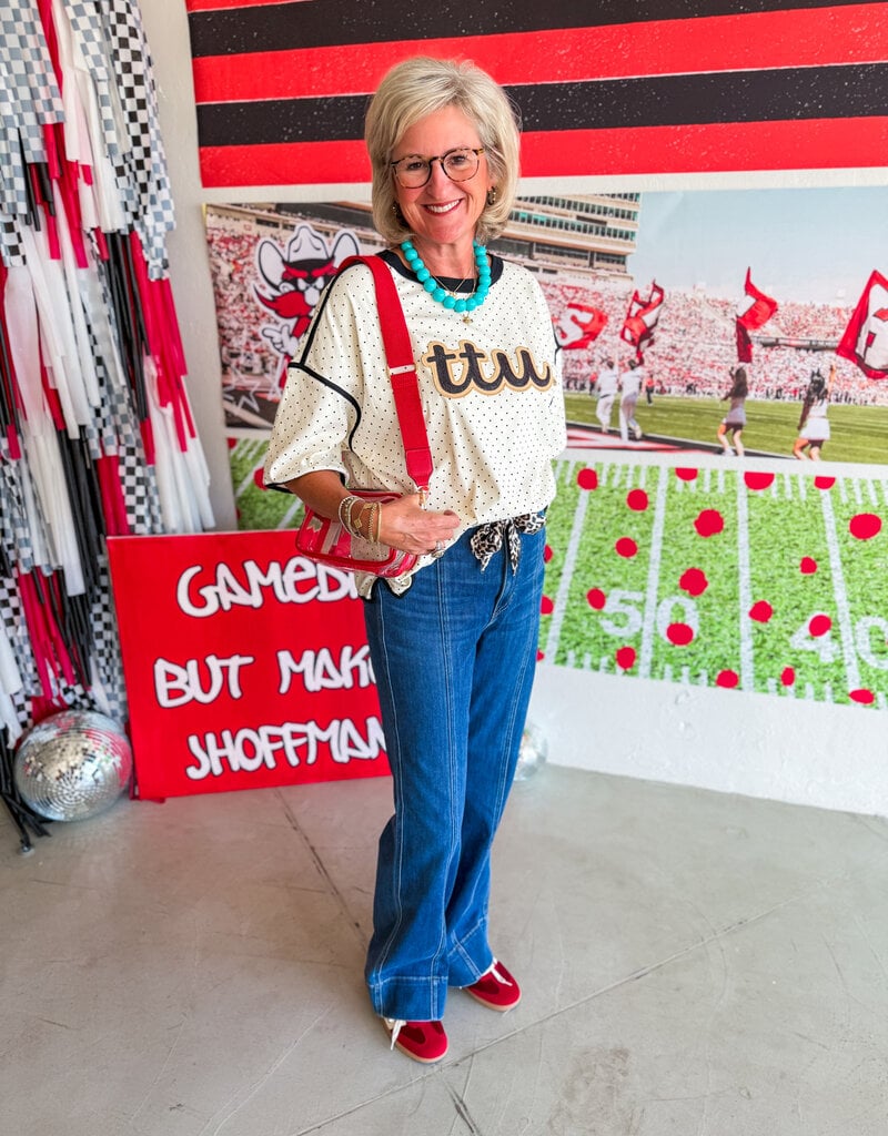 J.HOFFMAN'S - LICENSE **jhoff original design** Polka Dot Double Tee